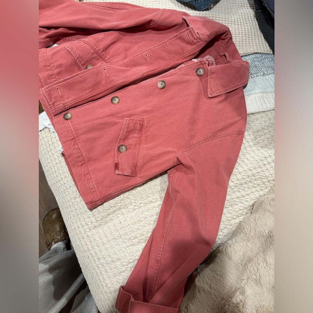 Levi's Pink Denim Jacket